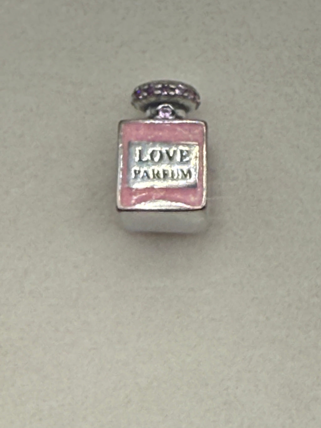 Sterling silver perfume charm