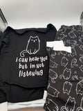 Not listening cat pjs 11-12 yrs