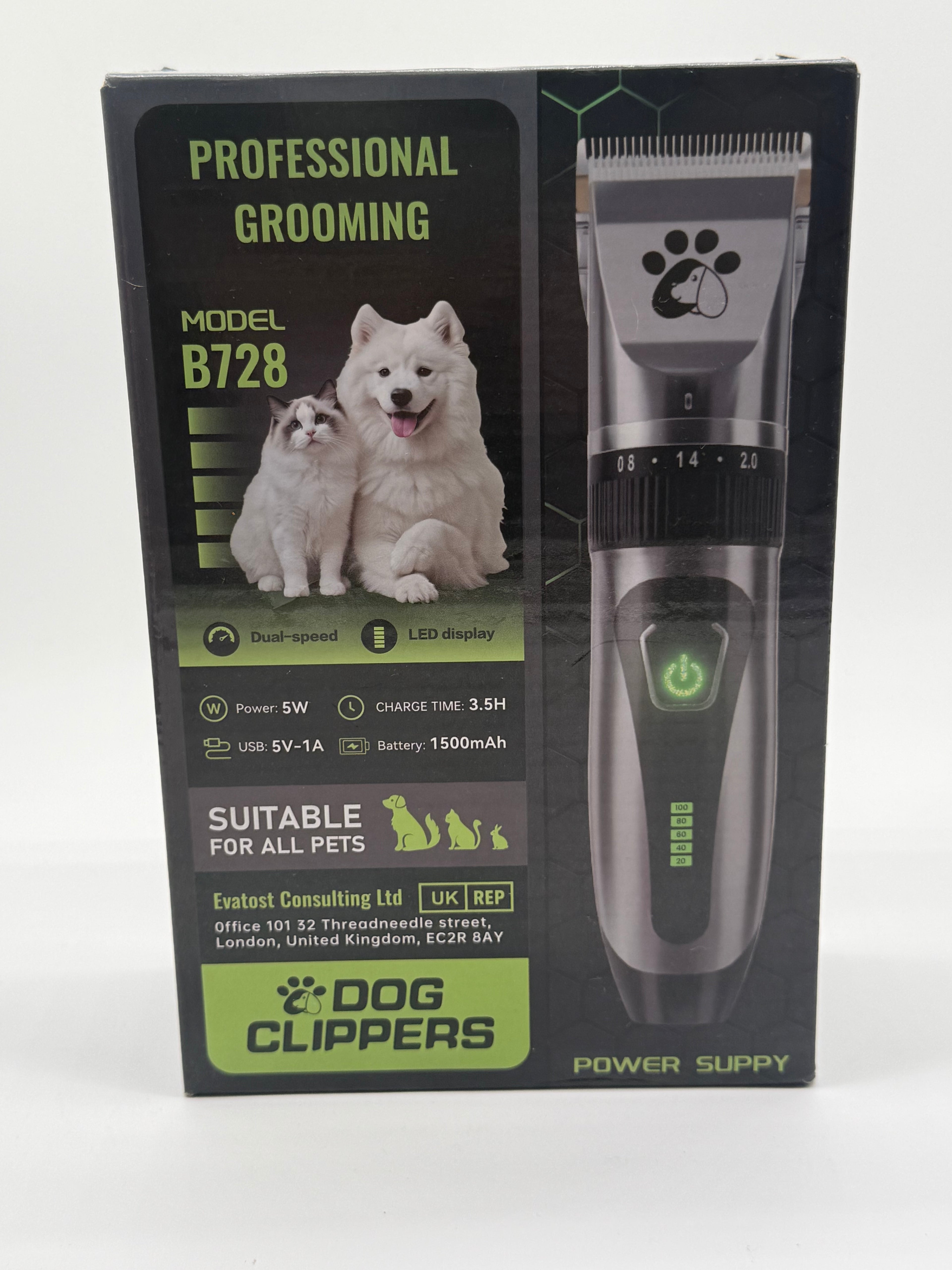 Dog hair clippers