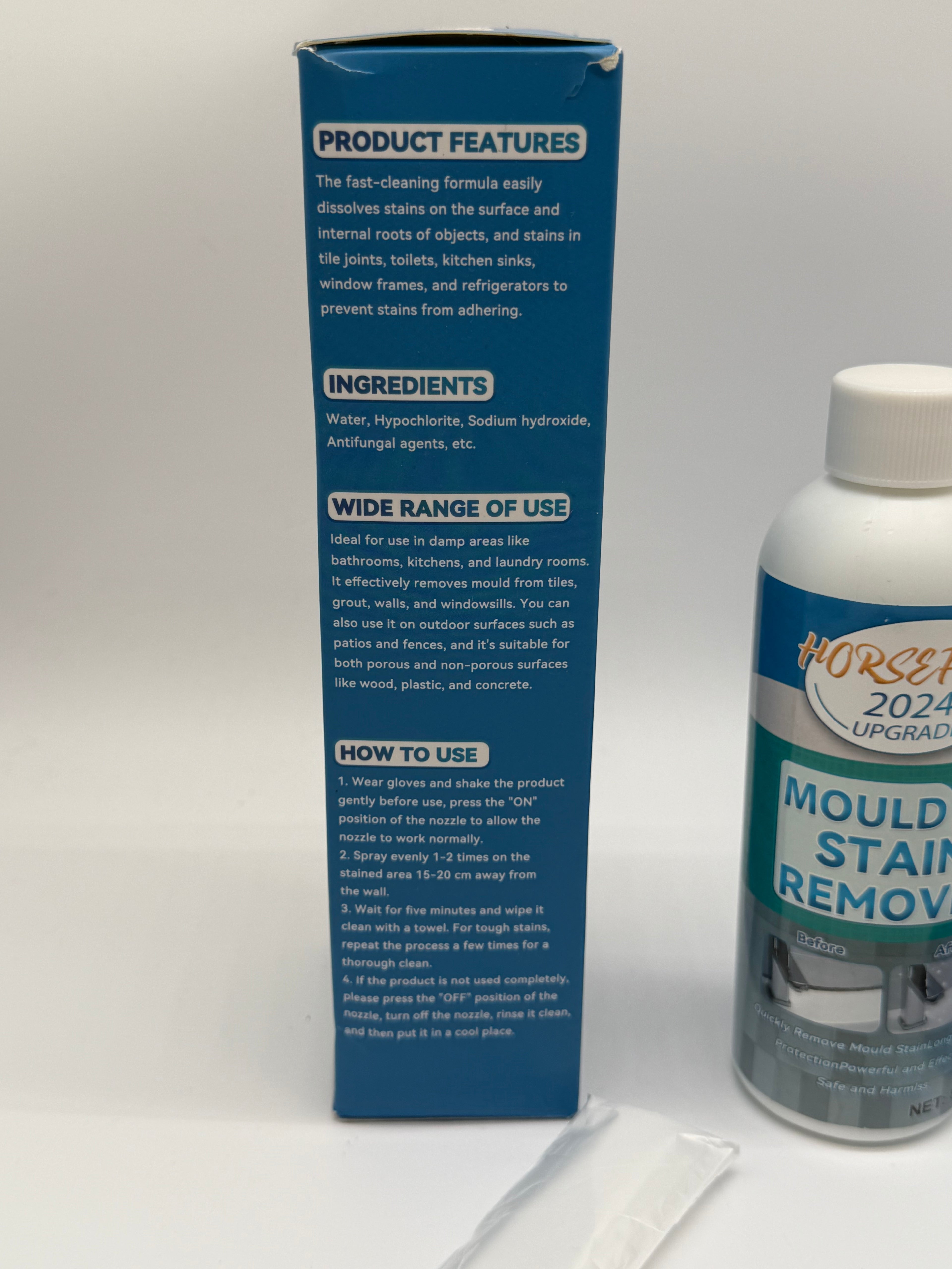 Mould remover spray