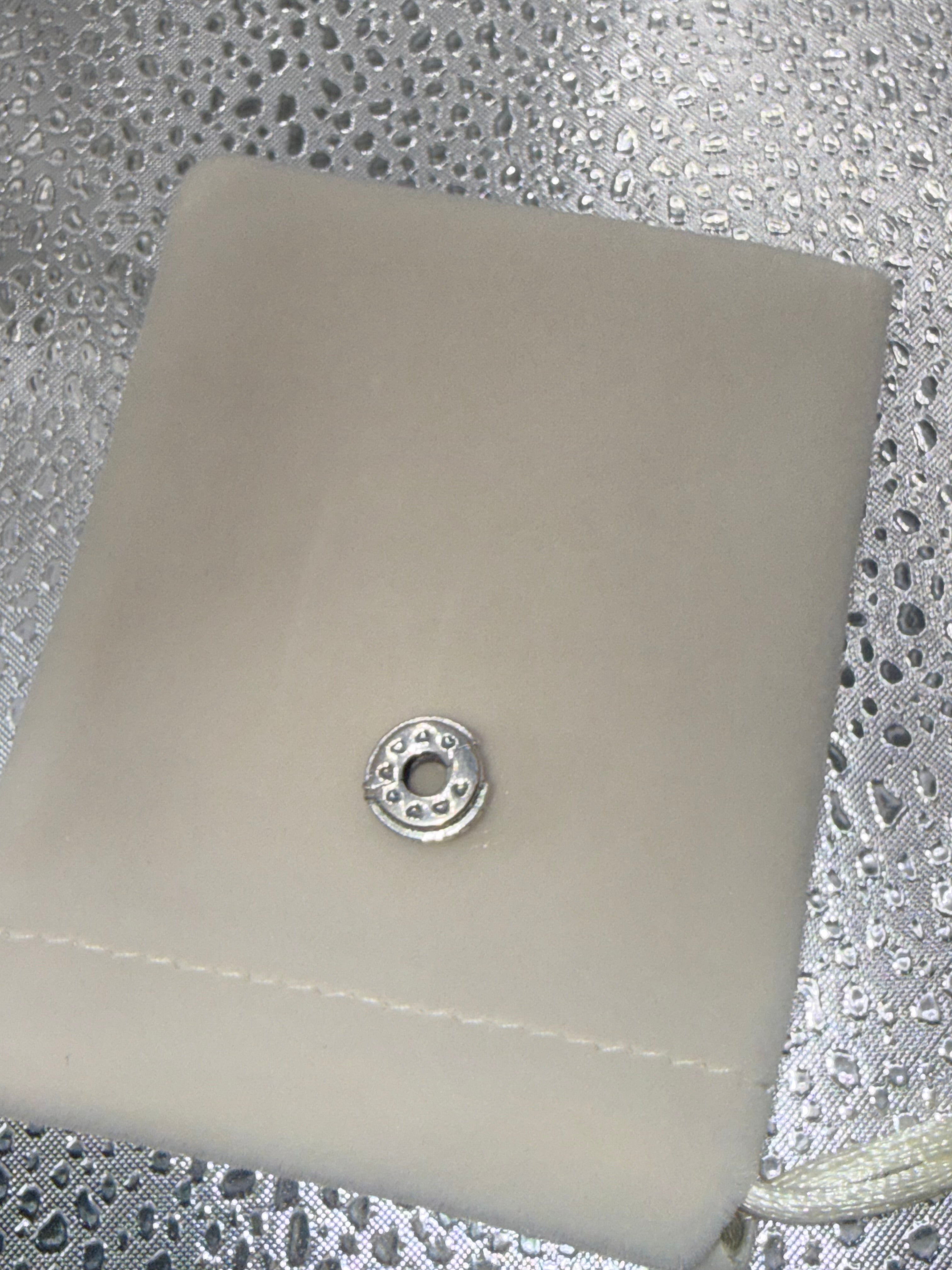Sterling silver “forever” charm with colourful cubic zirconia stones