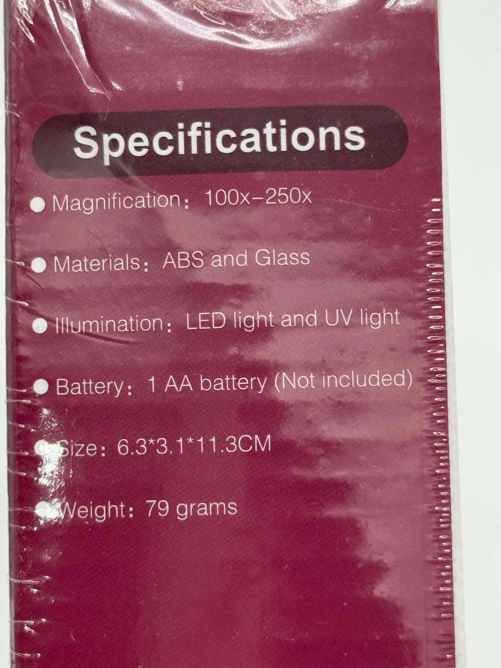 Pocket microscope