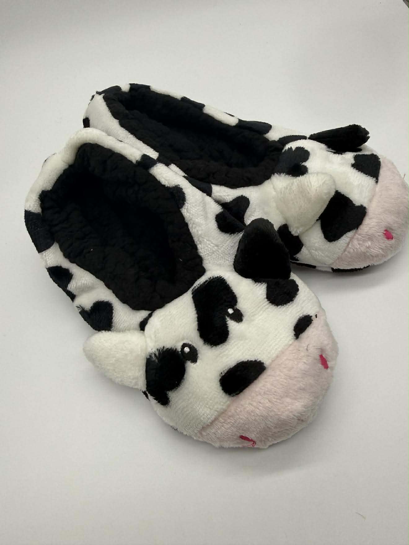 Cow slippers