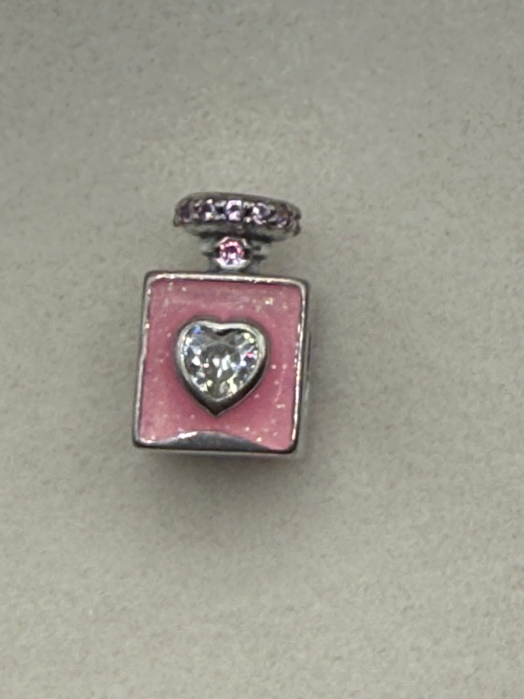 Sterling silver perfume charm