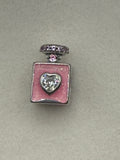 Sterling silver perfume charm