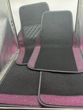 Pink rhinestone car mats