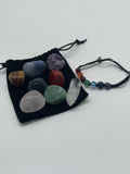 7 chakra healing crystal set