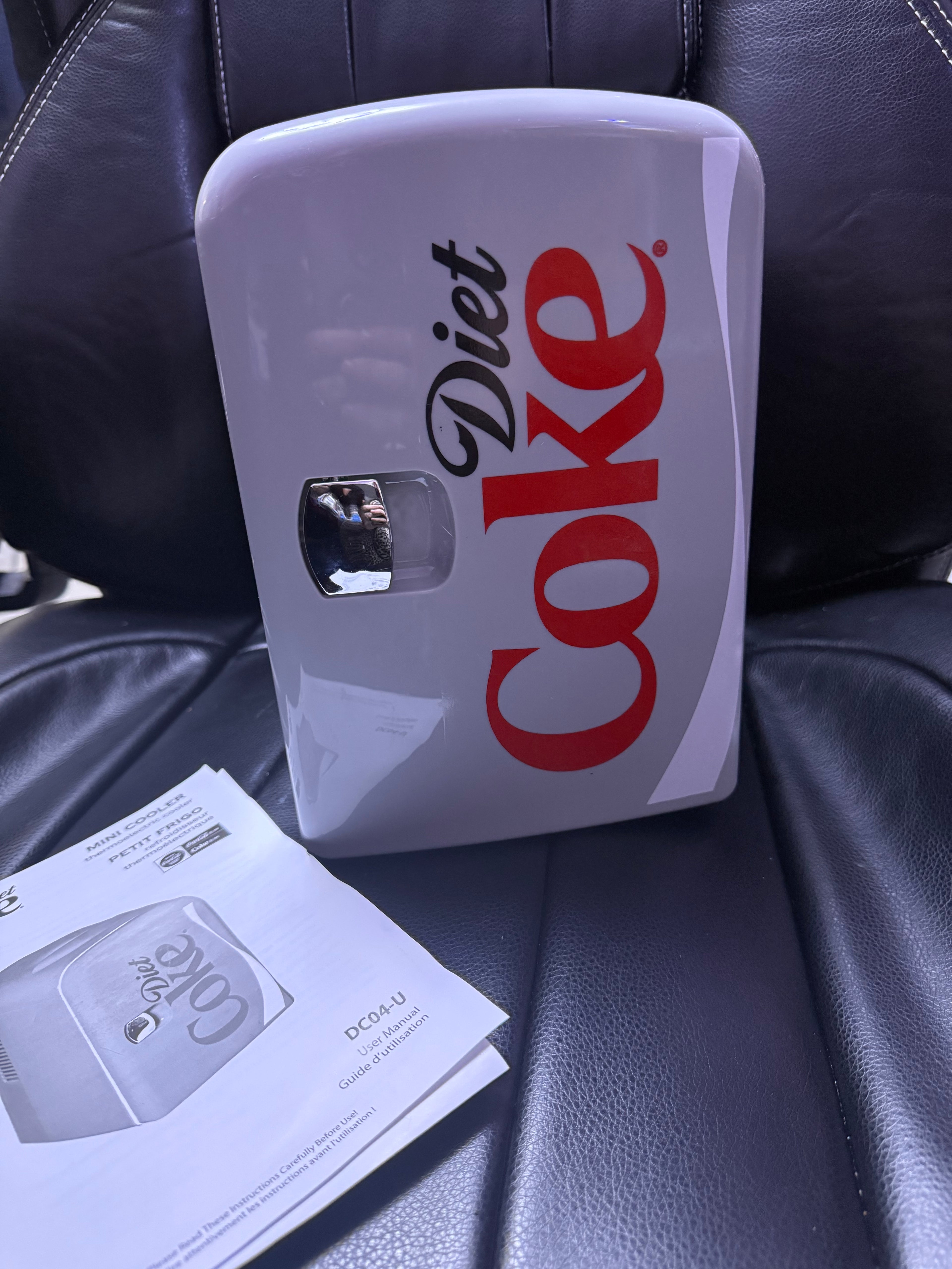 Diet Coke mini fridge