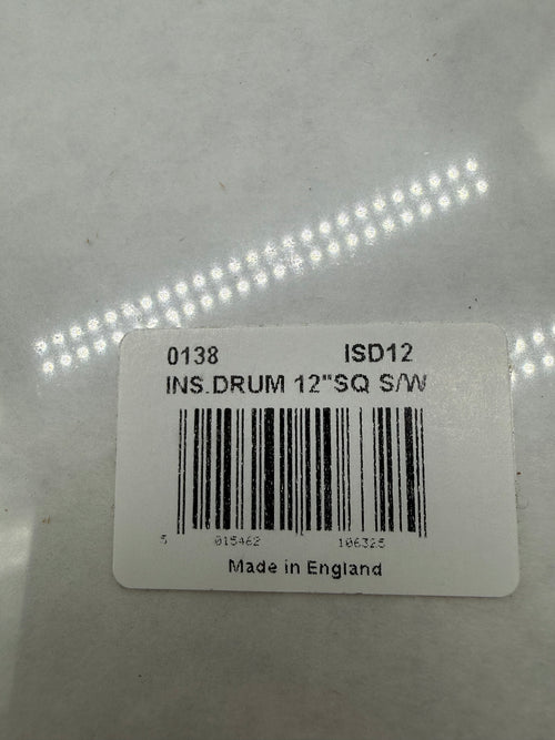 12” square cake board