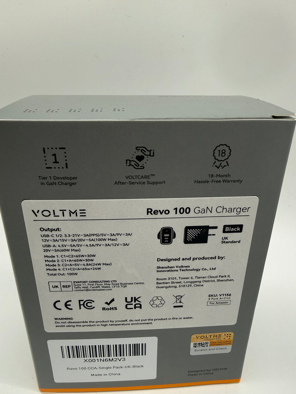 USB and USBC fast charging plug