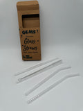 Glass straws