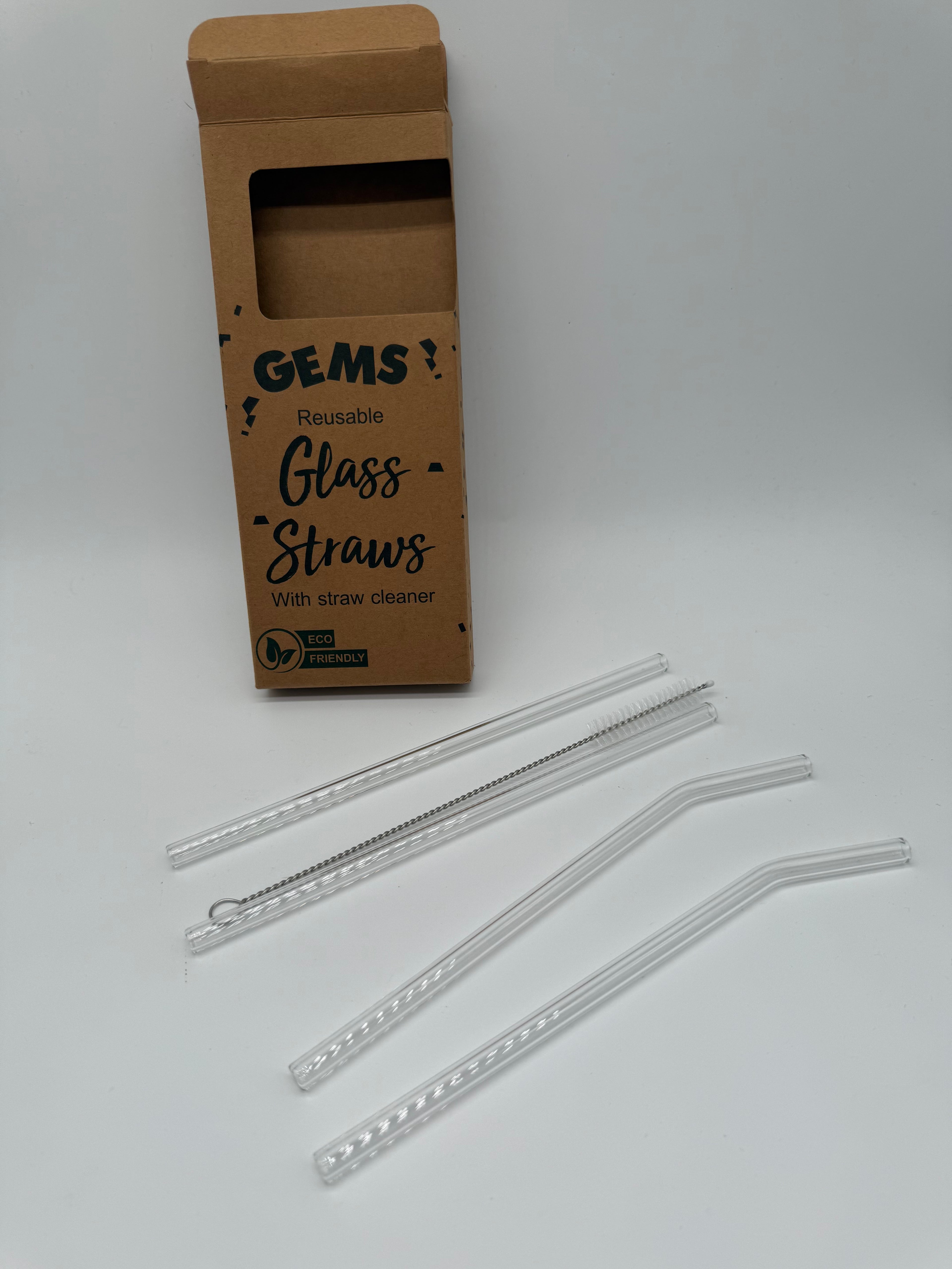 Glass straws